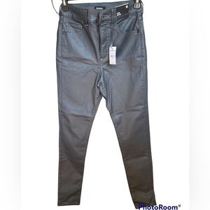 Express Women’s Jeans, New With Tags, Coated, size 0R